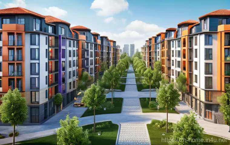 주택관리사와 유지보수업체의 협업 사례 - A vibrant and dynamic scene inside a modern, well-lit property management control center. Property m... 주택관리사와 유지보수업체의 협업 사례 - A vibrant and dynamic scene inside a modern, well-lit property management control center. Property m...