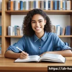 주택관리사 합격자 인터뷰 - **Prompt:** A young woman, 25 years old, wearing a stylish, knee-length denim dress and white sneake...