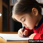 주택관리사 시험 합격률 분석 - Image Prompt 1: Focused Study and Determination**