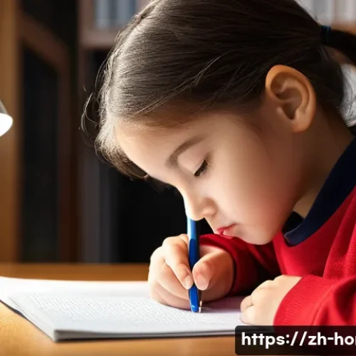 주택관리사 시험 합격률 분석 - Image Prompt 1: Focused Study and Determination**