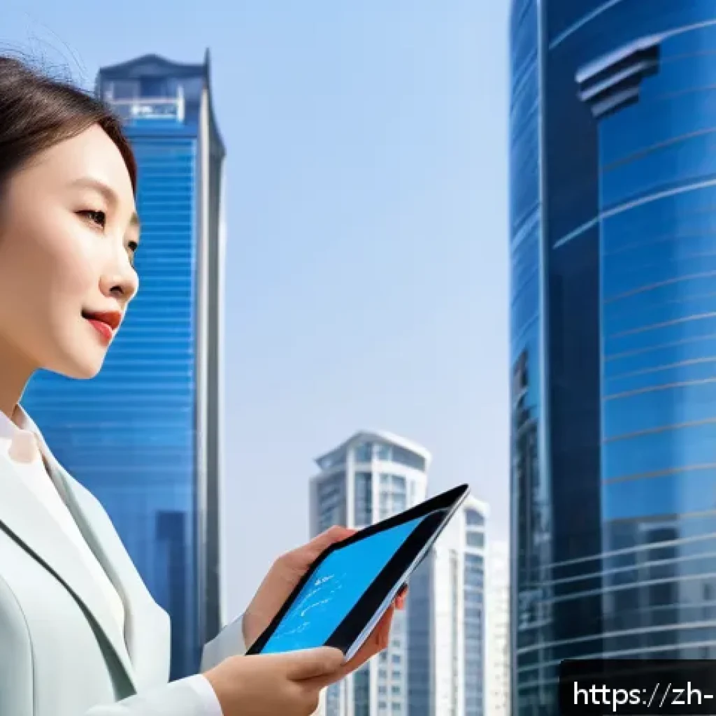 주택관리사 급여 평균 및 실태 - A professional Chinese residential property manager in modern business attire, confidently standing ...
